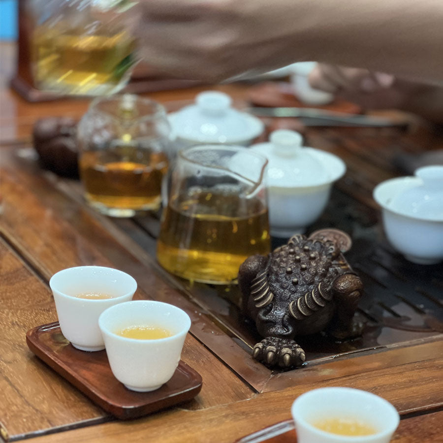 Le Puerh est meilleur quand il partagé