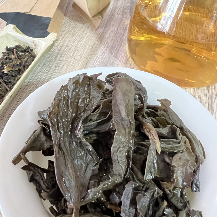 Thé Oolong oxydé - 老乌龙茶 - Oxidized Oolong tea - Lemeilleurthedechine