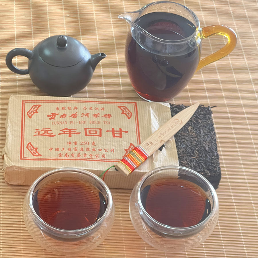 Brique 8969 de thé Pu-erh cuit au retour infini - Lemeilleurthedechine