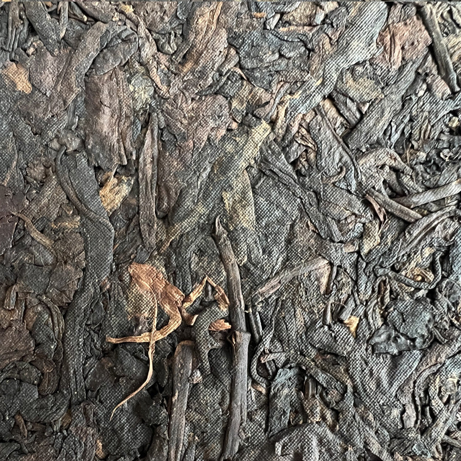 The Puerh Cuit grandes feuilles de la mer de nuages- 2010 - Lemeilleurthedechine
