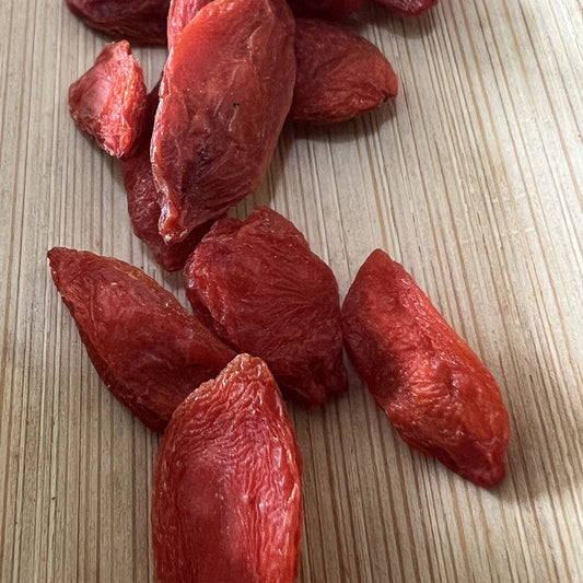 Baies de Goji de Ningxia – 枸杞子 (Gǒuqǐzǐ) – Superfruit Traditionnel de Chine - 500g