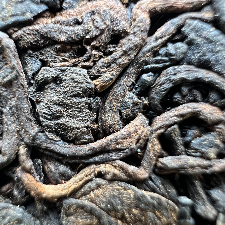 Brique Thé Pu‘erh cuit années–1990s People's Tea Brick – 250g - Lemeilleurthedechine