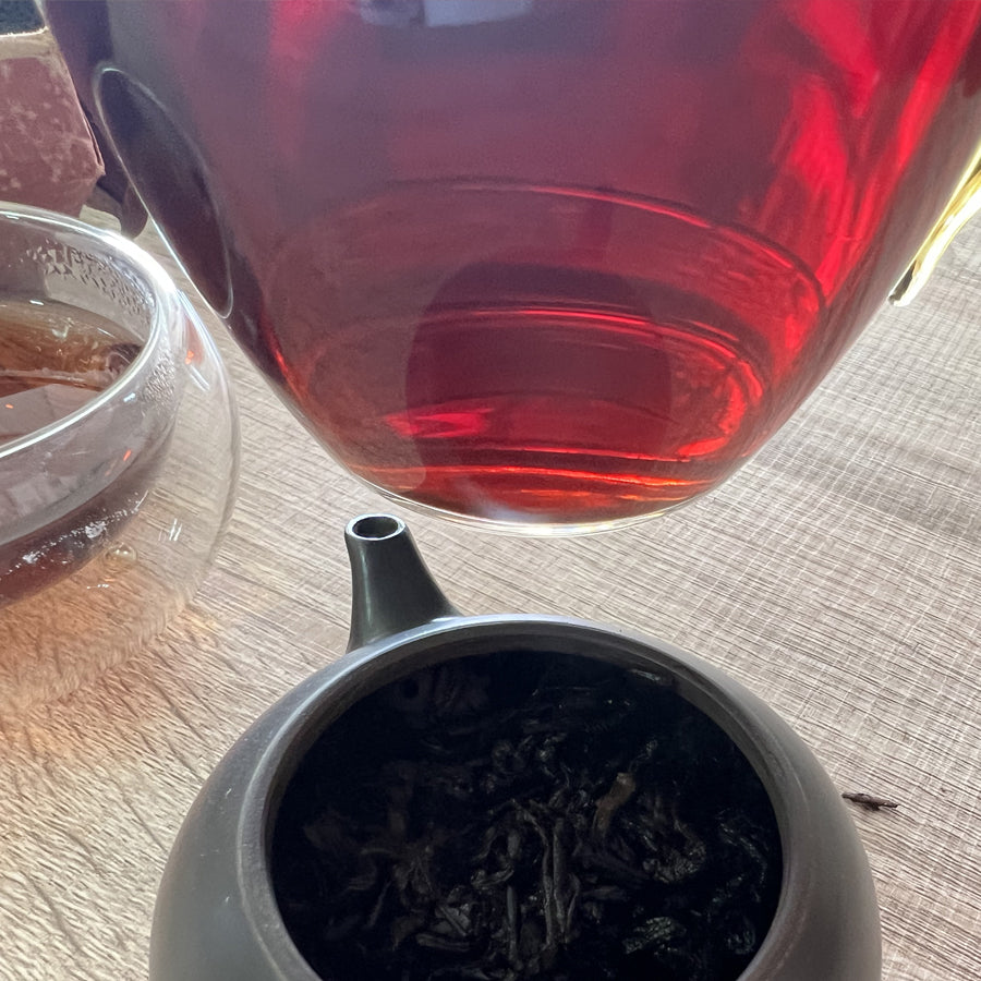 Brique Thé Pu‘erh cuit années–1990s People's Tea Brick – 250g - Lemeilleurthedechine