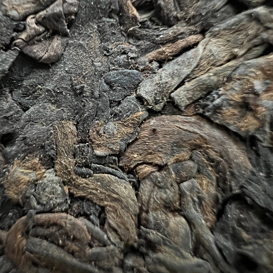 Brique tampon noir Thé Pu‘erh cuit années 90 – Yunnan – 250 grammes – Black stamp 90 - Lemeilleurthedechine
