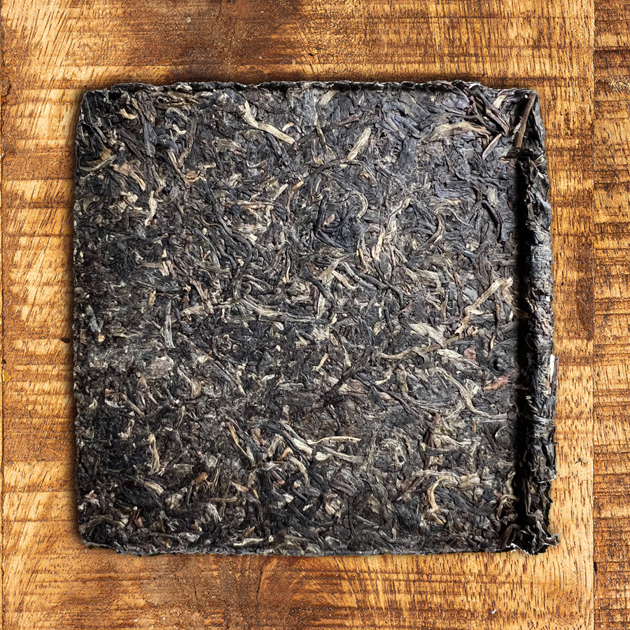 Brique thé puer cru Da Yin Shan - 200g - 2015 - Lemeilleurthedechine