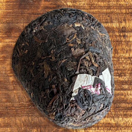 Champignon de the cru – DingXing Tea Factory – Mushroom-Shaped Tea (鼎兴香菇) – 2005年 - Lemeilleurthedechine