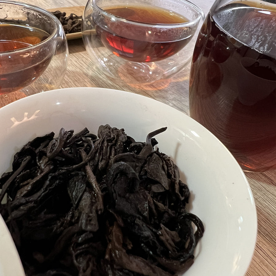 Grandes feuilles Thé cuit Puerh - 2010 - 250g - Lemeilleurthedechine