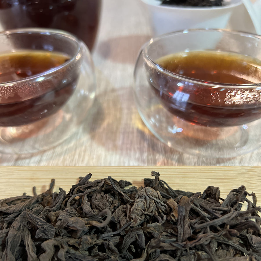 Grandes feuilles Thé cuit Puerh - 2010 - 250g - Lemeilleurthedechine