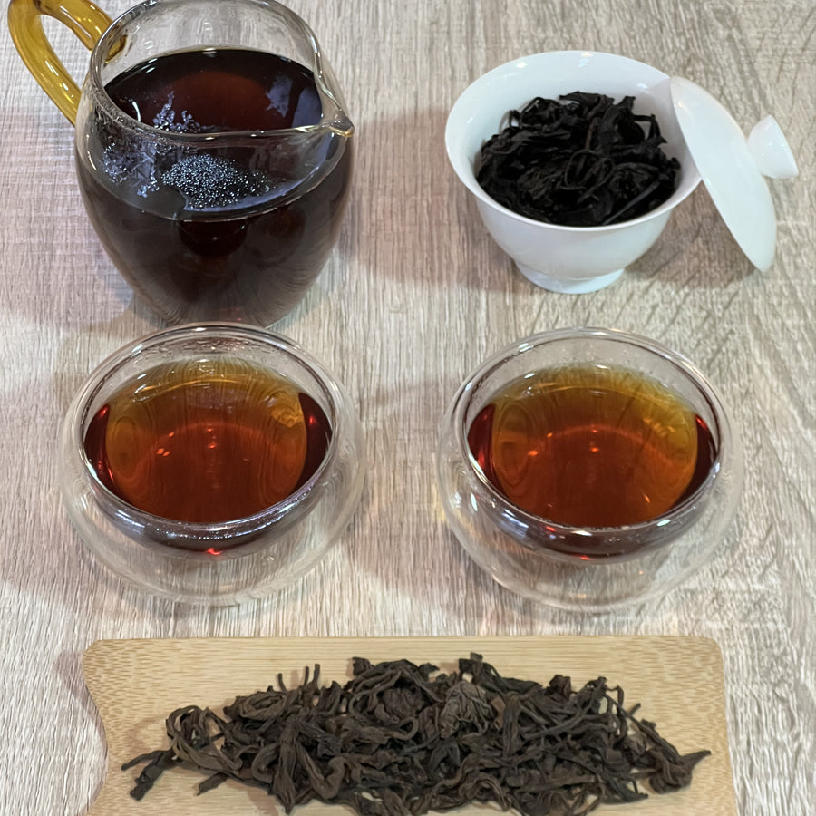 Grandes feuilles Thé cuit Puerh - 2010 - 250g - Lemeilleurthedechine