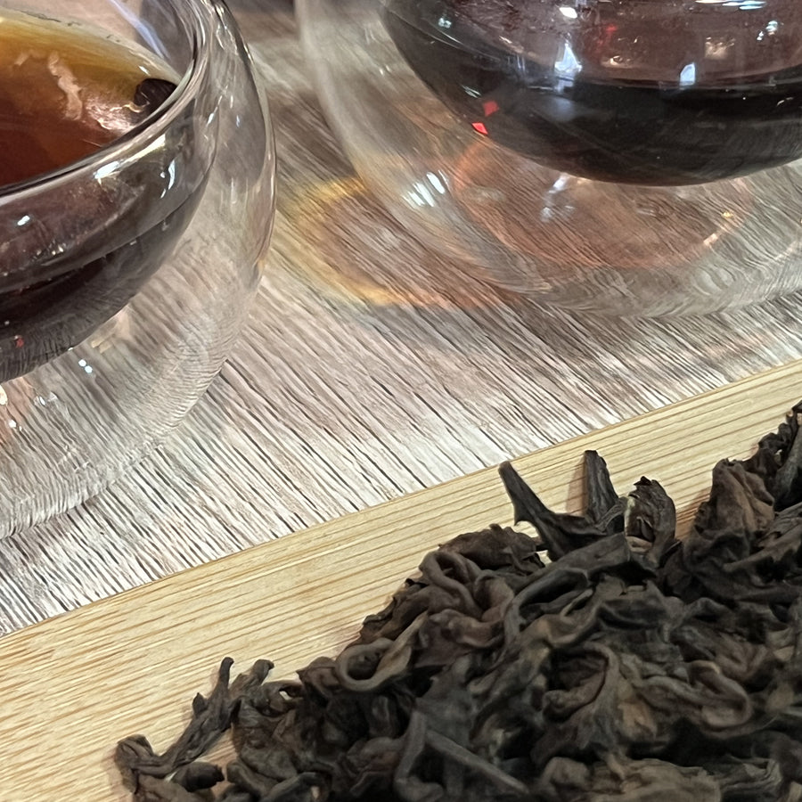 Grandes feuilles Thé cuit Puerh - 2006 - 250g
