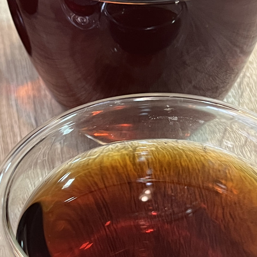 Grandes feuilles Thé cuit Puerh - 2006 - 250g