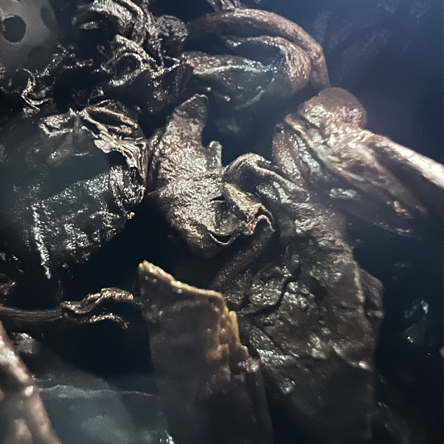 Grandes feuilles Thé cuit Puerh - 2006 - 250g