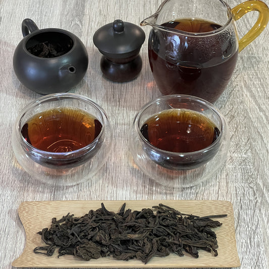 Grandes feuilles Thé cuit Puerh - 2006 - 250g - Lemeilleurthedechine