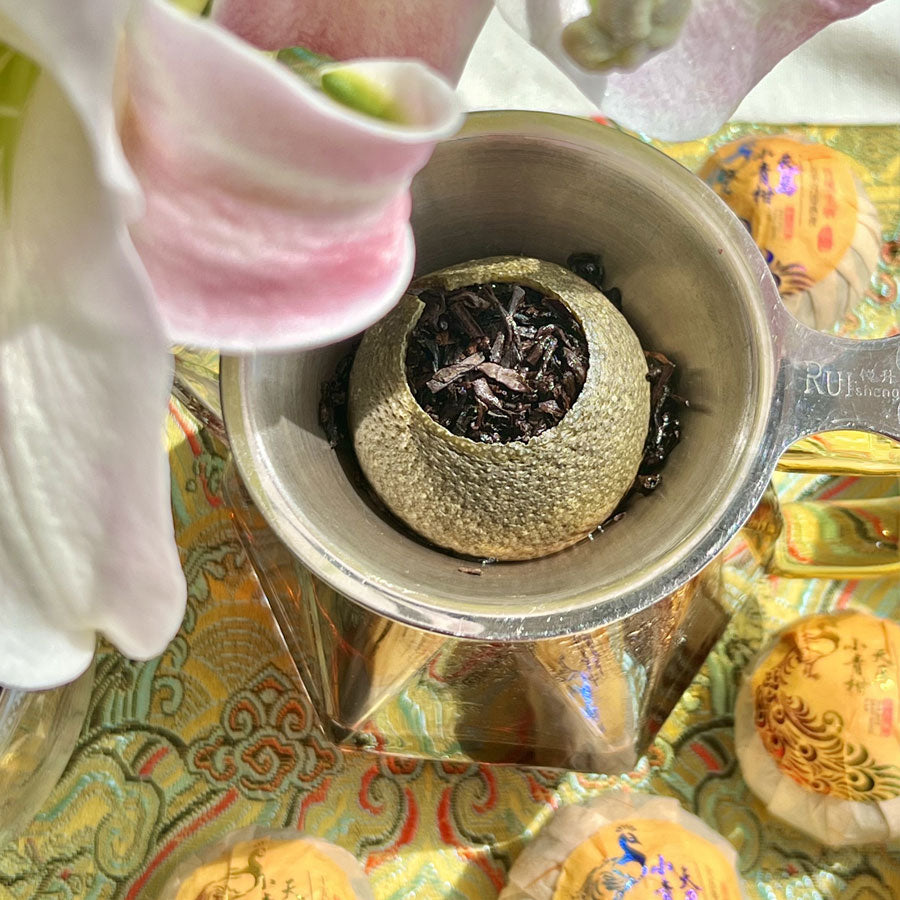 Petites mandarines verte thé Puer âgé – 200g – 10 ans – 3 ans - Lemeilleurthedechine