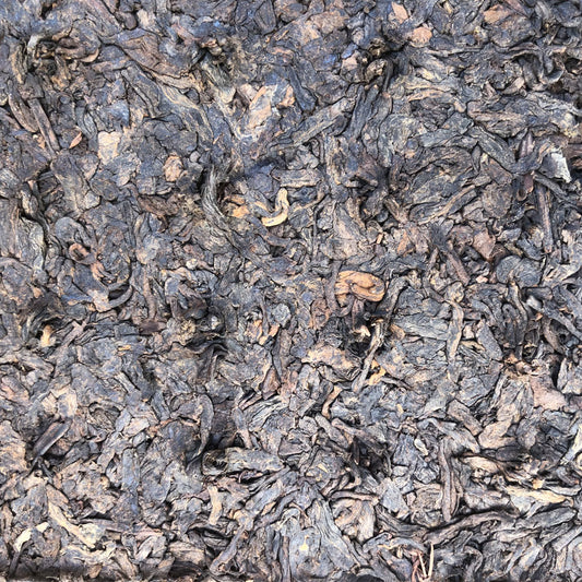 Brique Puer Teabrick Yunnan - 云南普洱茶砖 – Thé cuit – 2003 - Lemeilleurthedechine