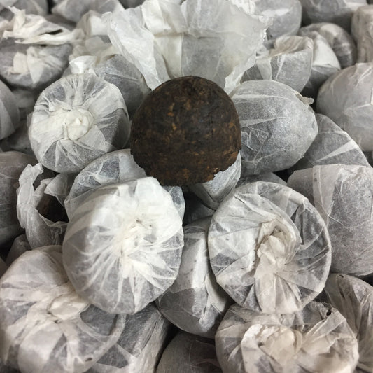 Xiao Cha Tuo – Balle de prisonnier de la prison de Kunming – Shou Puer – Thé cuit – 2003– 250 grammes - Lemeilleurthedechine