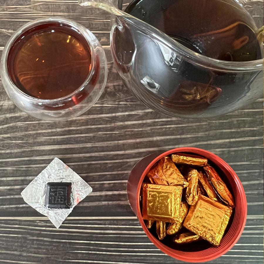 Crème de thé Pu-erh au riz gluant - 2019 - 50 g - Lemeilleurthedechine