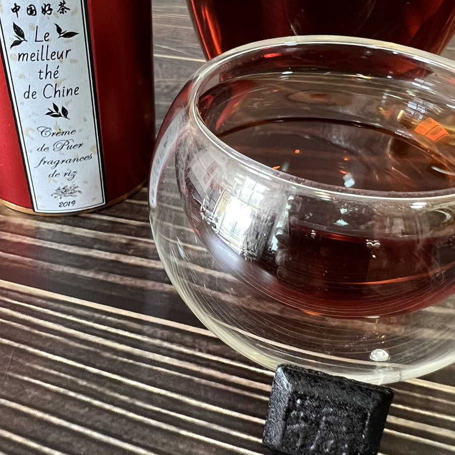 Crème de thé Pu-erh au riz gluant - 2019 - 50 g - Lemeilleurthedechine