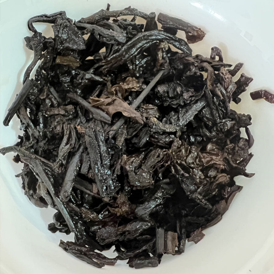 Galette timbre vert thé Pu'erh Cuit – 357g – 2001 - Lemeilleurthedechine