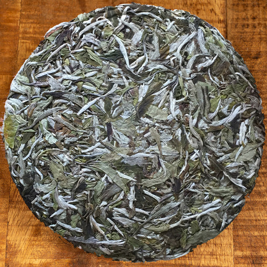 Galette de Thé Blanc – Reine des Pivoines – Fuding 357g – Récolte 2021 ou selon disponibilité