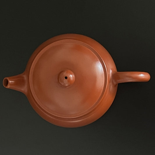 Théière traditionnelle en terre cuite de Yixing Orange - Lemeilleurthedechine