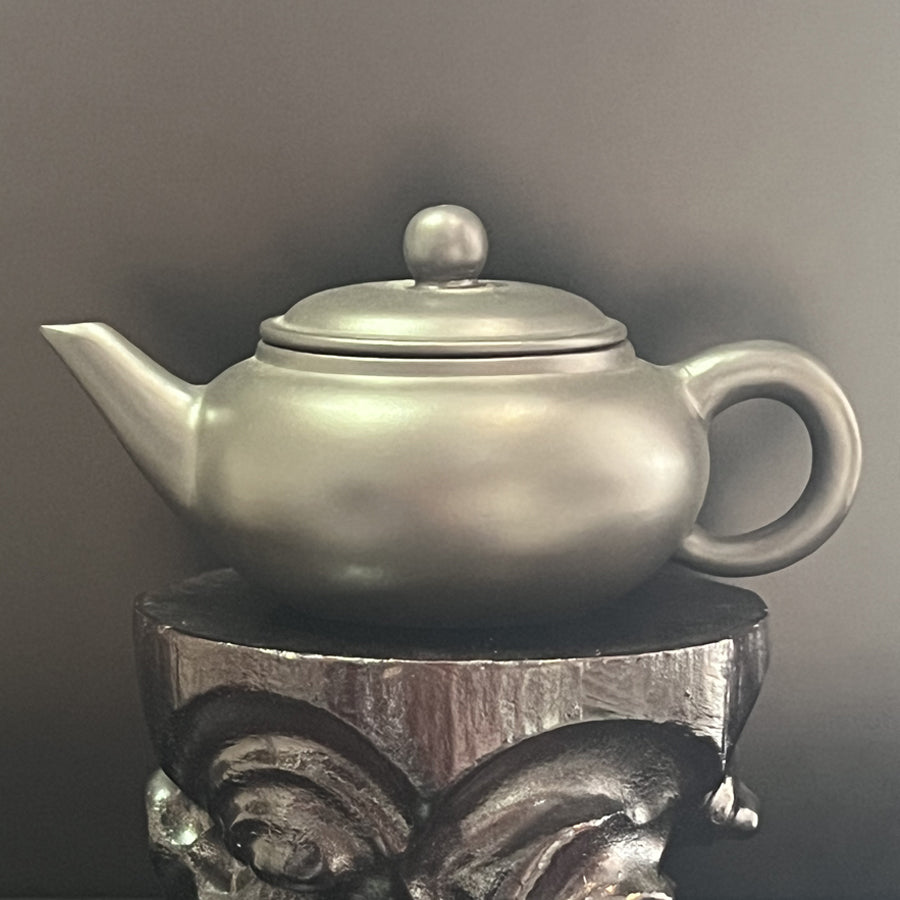 Théière traditionnelle en terre cuite de Yixing délicatesse noir - Lemeilleurthedechine