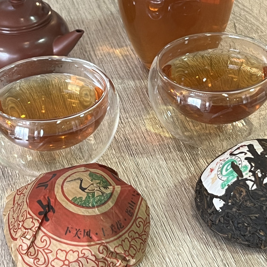 Thé Cru Xiaguan Tuocha de la Fille de la tribue de Chongyang – 100 grammes – 2010 - Lemeilleurthedechine