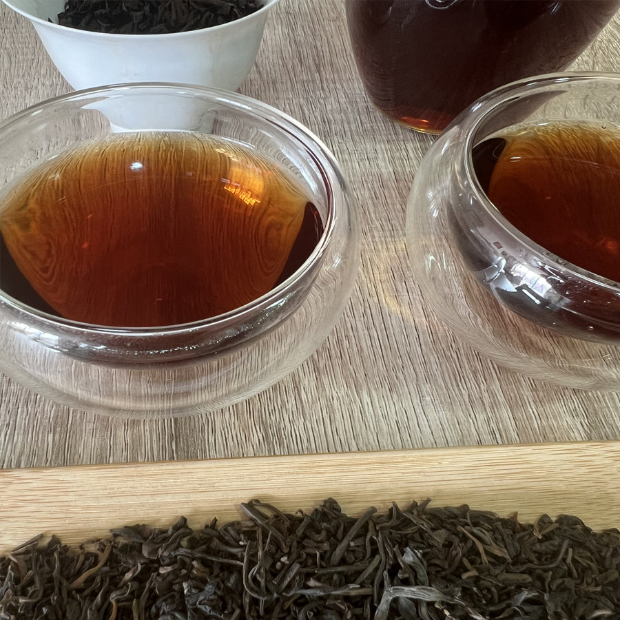 中茶大红印 - 生普洱茶 -357 g- 80年代