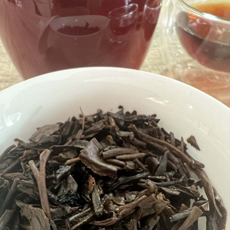 中茶大红印 - 生普洱茶 -357 g- 80年代