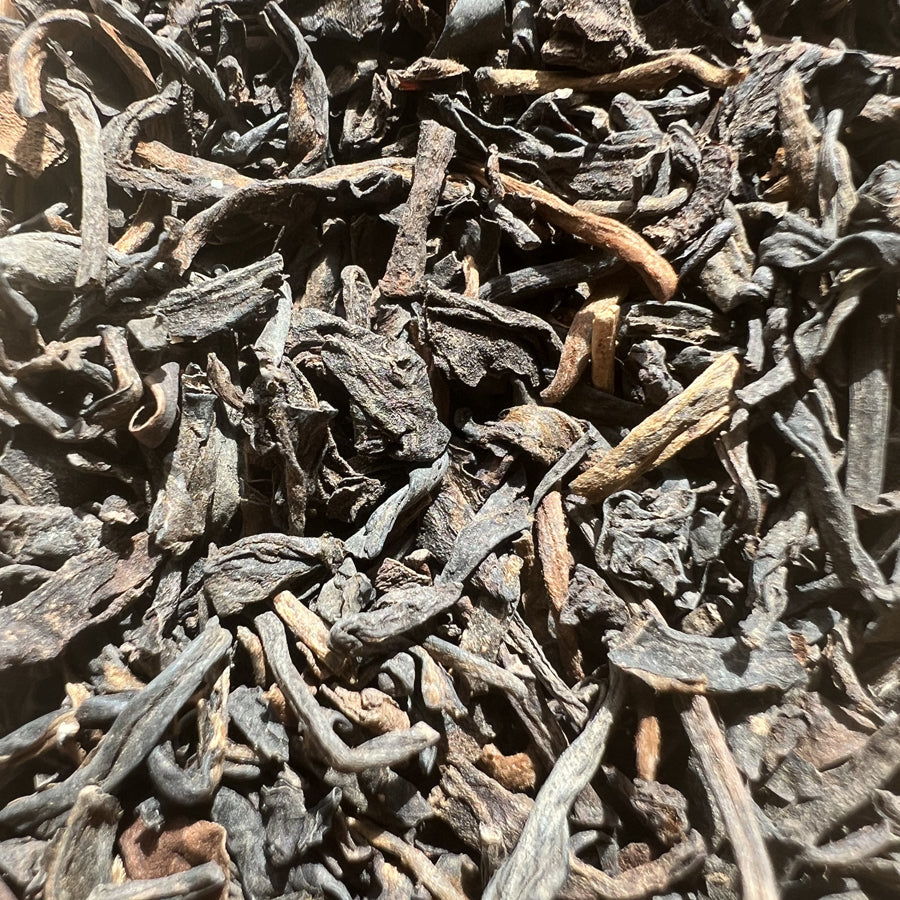 中茶大红印 - 生普洱茶 -357 g- 80年代