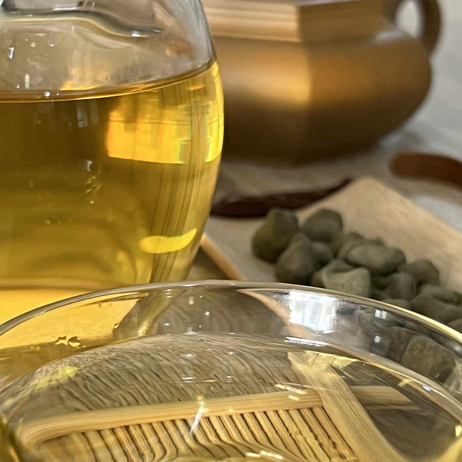 Thé Wulong roulé dans du gingembre - 120g - 2018 - Lemeilleurthedechine