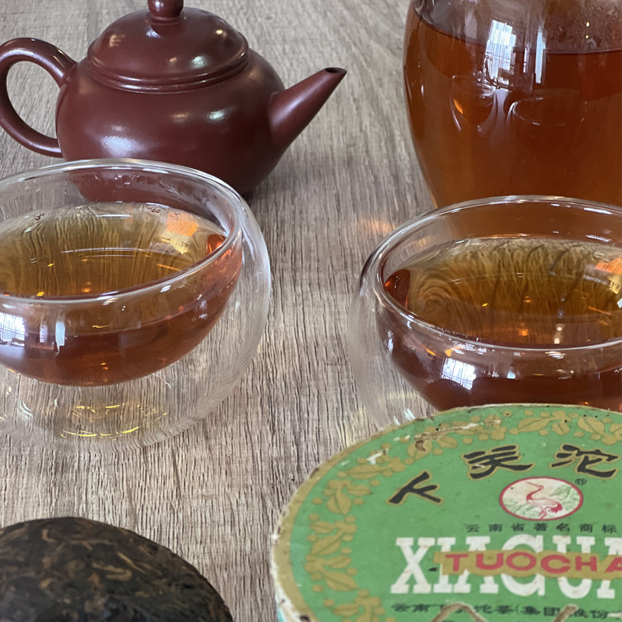 Thé cru Xiaguan Tuo Cha – 100g – 2006 - Lemeilleurthedechine