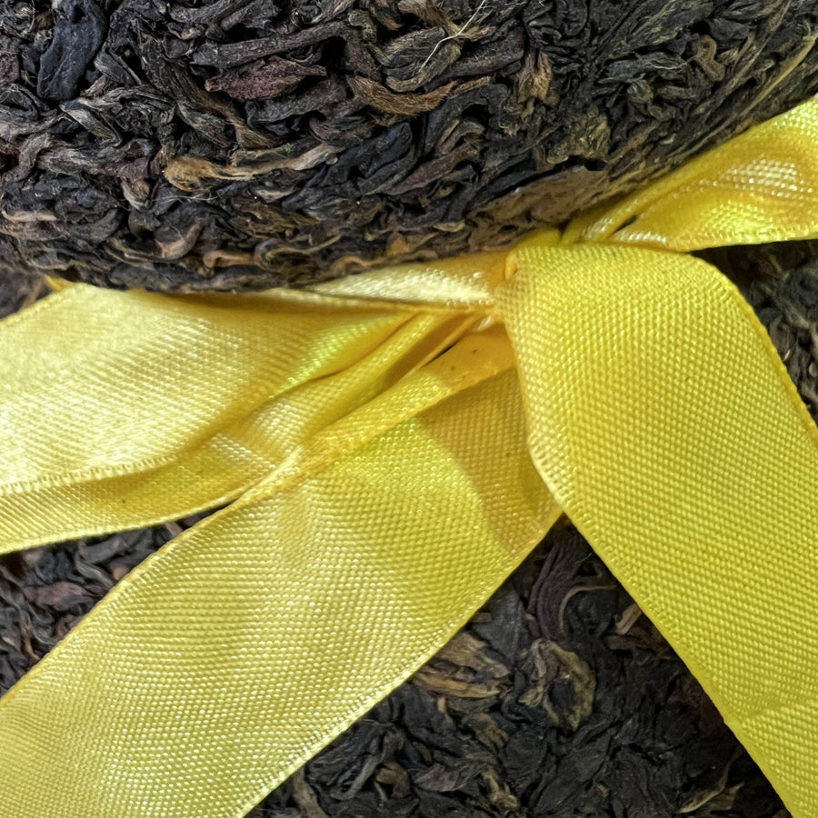 Thé Pu'erh cru vintage – Kunming tea factory en Calebasse Hulu 2003 - 1,6 Kg