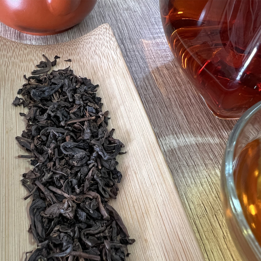 Oolong envejecido oxidado - 老乌龙茶 - Té Oolong envejecido oxidado