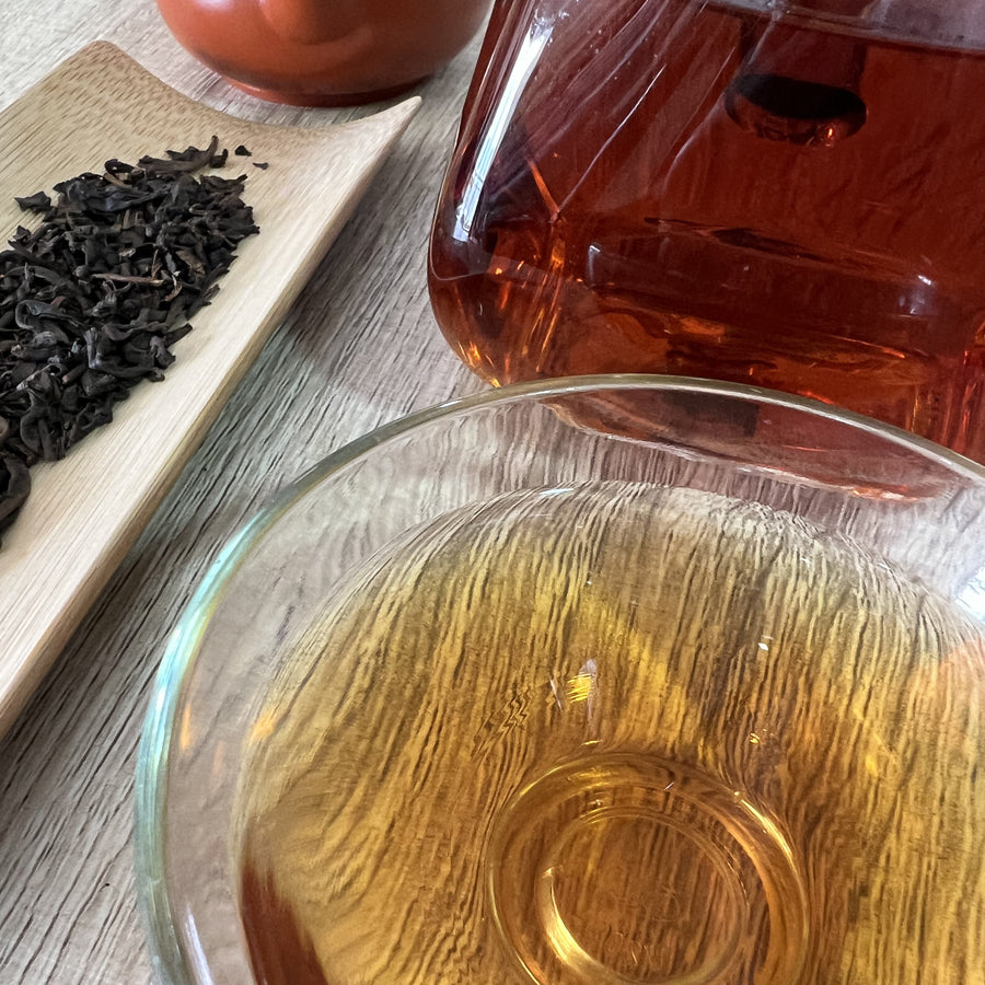 Oolong envejecido oxidado - 老乌龙茶 - Té Oolong envejecido oxidado