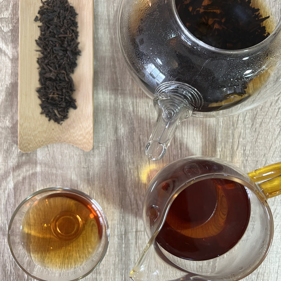 Oolong envejecido oxidado - 老乌龙茶 - Té Oolong envejecido oxidado