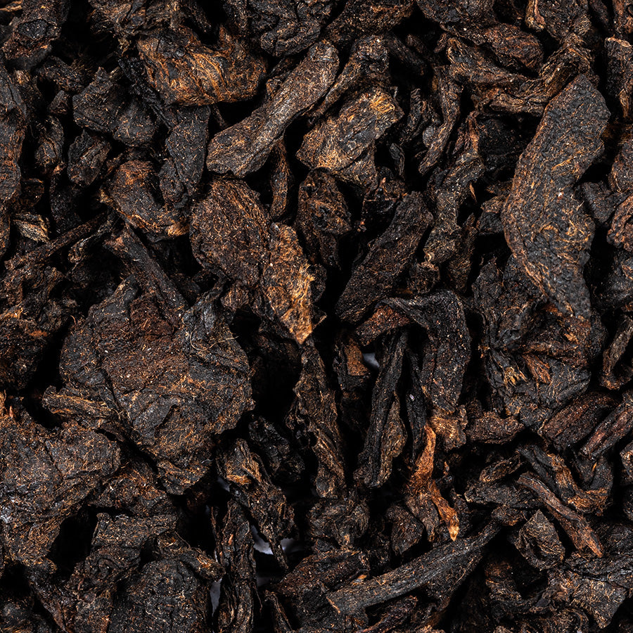 Galette timbre jaune thé Pu'erh Cuit – 357 g – 2006 - Lemeilleurthedechine
