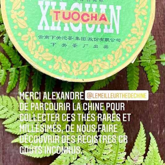 Rapport thés. Merci de votre confiance et de vos retours.