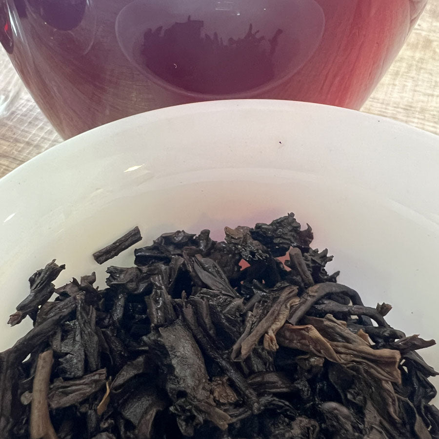 Brique de Thé Ancien Lao Nan Yun – Pu-erh Sheng Vieilli des Années 90 – 250g