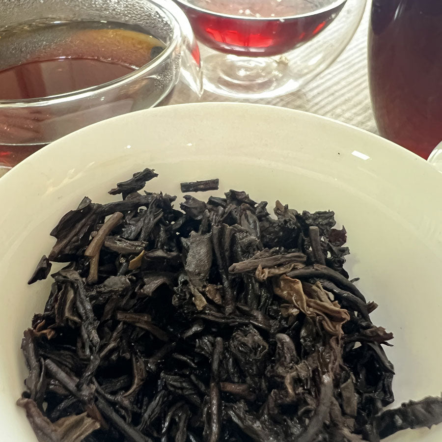 Brique de Thé Ancien Lao Nan Yun – Pu-erh Sheng Vieilli des Années 90 – 250g