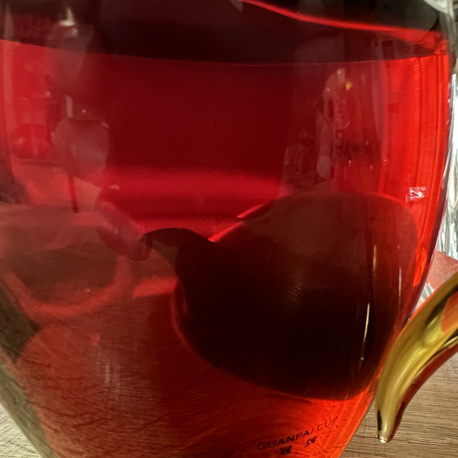 Galette timbre rouge  thé cuit Pu'erh – 357 g – 2006 - Lemeilleurthedechine