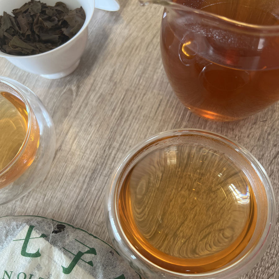 Thé Pu'erh cru premiers bourgeons printemps arbre a thé Millénaire – 357g – 2008 - Lemeilleurthedechine