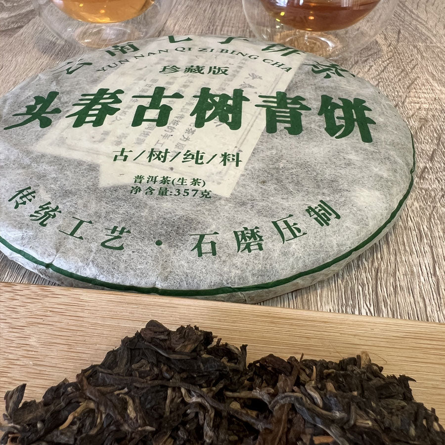 Thé Pu'erh cru premiers bourgeons printemps arbre a thé Millénaire – 357g – 2008 - Lemeilleurthedechine