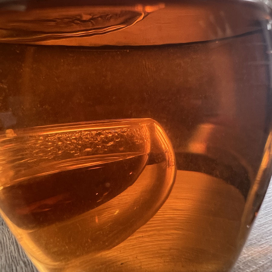 118 –Galette deThé Pu'erh Cru Dragon Cheval Long Ma Tong Qing – Yiwu Année 1989 – 357g