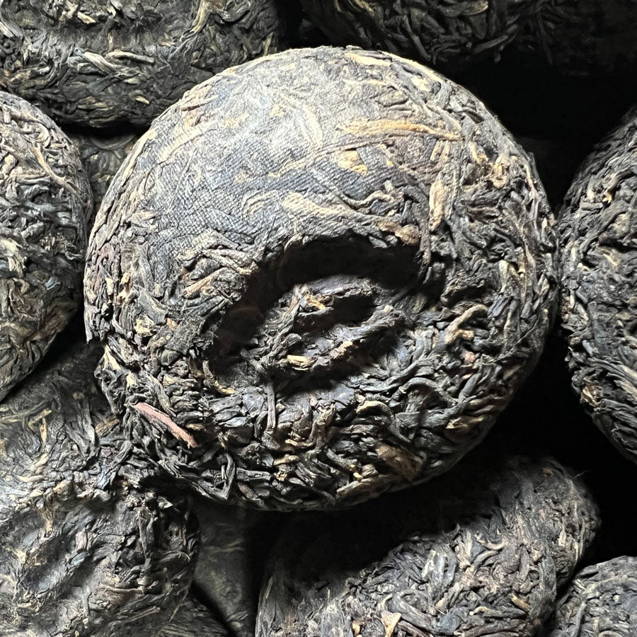 Xiaguan Tuo Cha - Thé Puerh cru - 100 grammes - années 90's - Lemeilleurthedechine