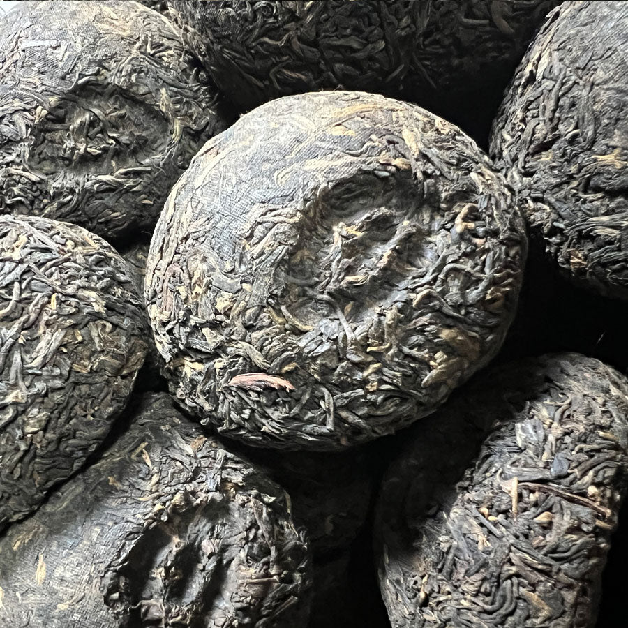Xiaguan Tuo Cha - Thé Puerh cru - 100 grammes - années 90's - Lemeilleurthedechine