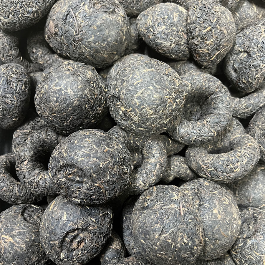 Xiaguan Tuo Cha - Thé Puerh cru - 100 grammes - années 90's - Lemeilleurthedechine