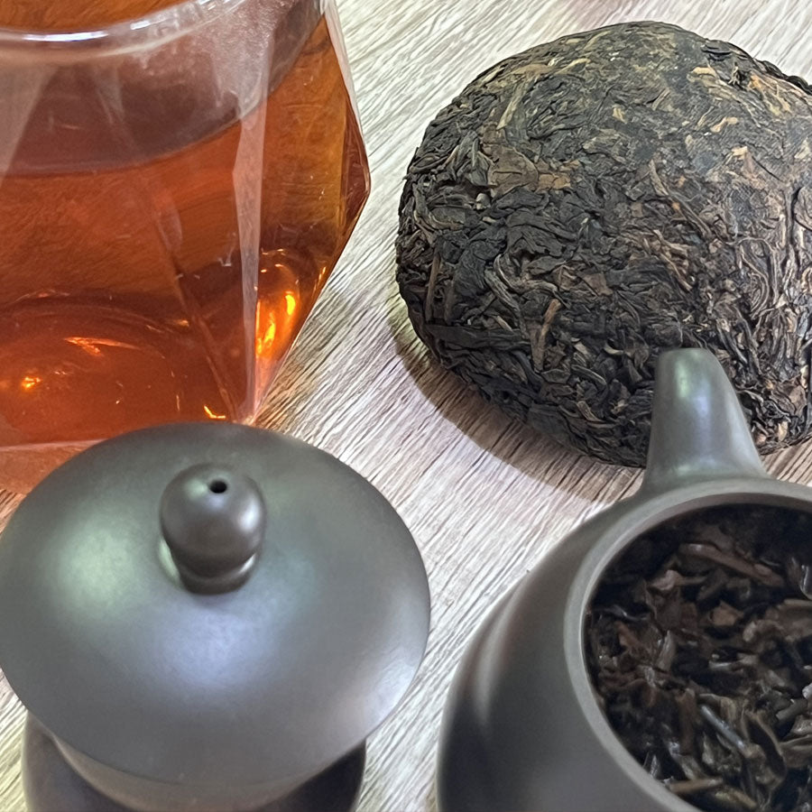 Xiaguan Tuo Cha - Thé Puerh cru - 100 grammes - années 90's - Lemeilleurthedechine