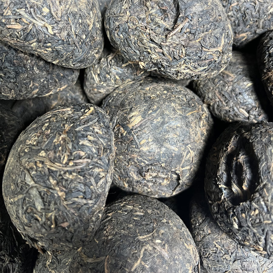 Xiaguan Tuo Cha - Thé Puerh cru - 100 grammes - années 90's - Lemeilleurthedechine