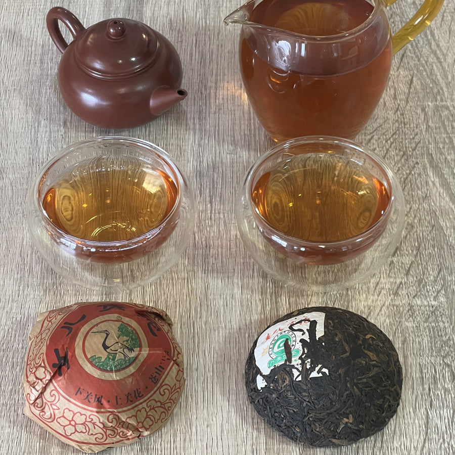 Thé Cru Xiaguan Tuocha de la Fille de la tribue de Chongyang – 100 grammes – 2010 - Lemeilleurthedechine